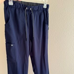 Koi navy blue scrub pants